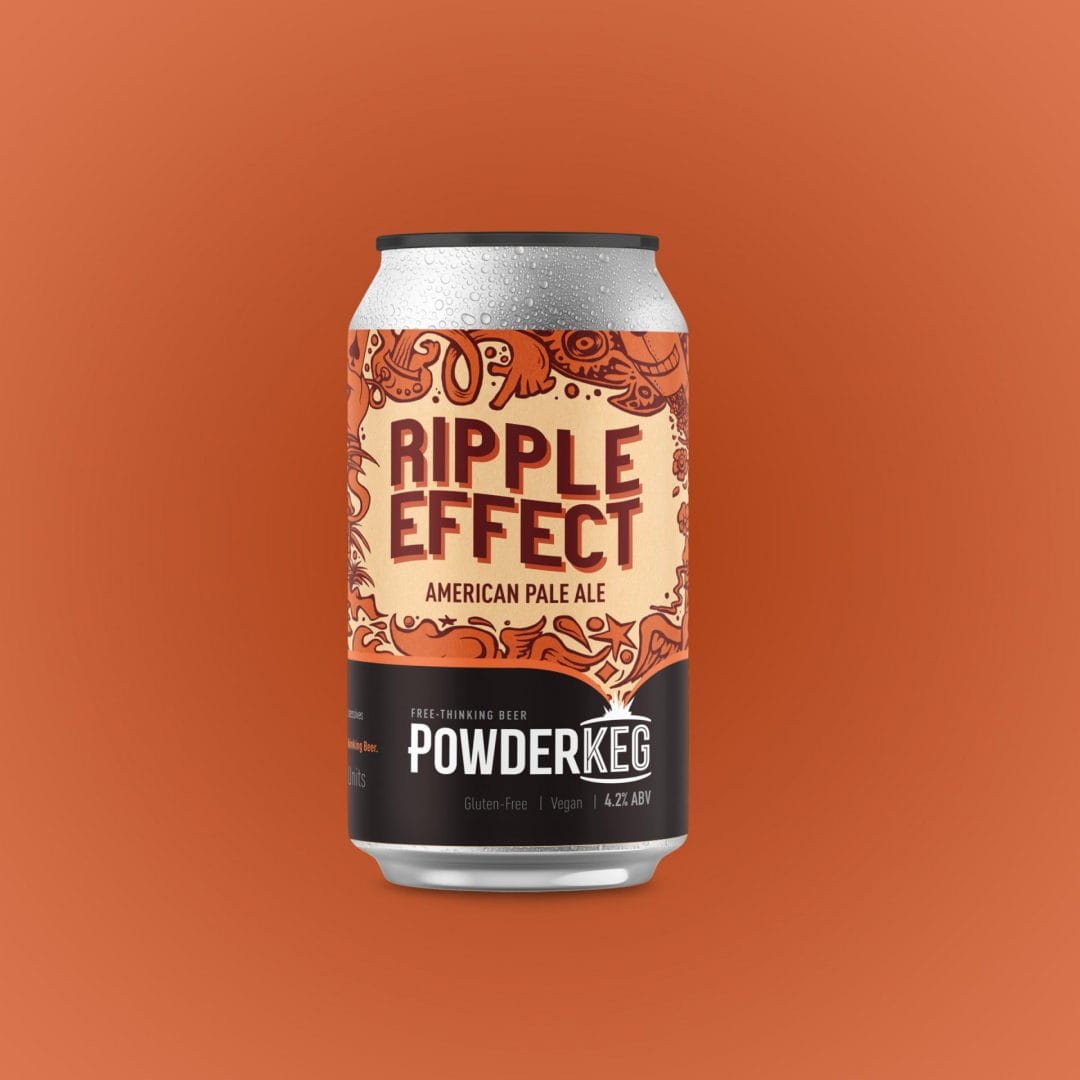 Powderkeg Ripple Effect American Pale Ale | Devon Craft Beer