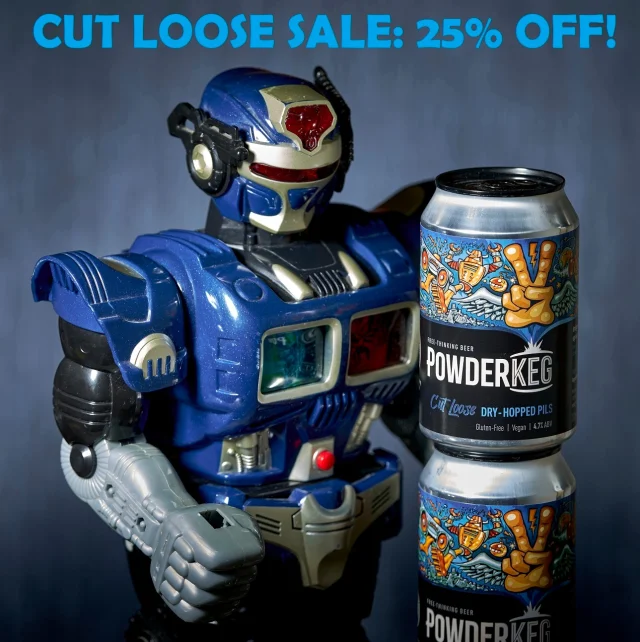 If we say too much then you won't see this post, thanks aggro-rhythm. 
Check the image and take action - til Friday!
Cut Loose robot says drink craft lager 😁🍺🤙

link in bio